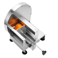 Machine à trancher les fruits et légumes manuelle de haute précision BANMO, en acier inoxydable, trancheuse réglable pour pommes de terre, citrons, oignons, restaurant