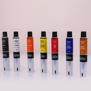 10g bơm lại mỹ phẩm nhiều lớp ống rỗng nhôm mềm nhựa sơn dầu sắc tố bao bì Ống nóng dập Lông mi giả - Product Image 6