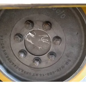 Lunga durata 343x114-80mm 7 fori poliuretano trazione/ruota motrice utilizzato sul carrello elevatore Jungheinrich codice 50030509
