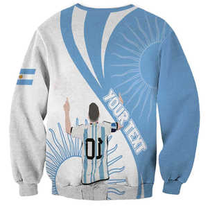 Jersey <span class=keywords><strong>de</strong></span> cuello redondo con estampado <span class=keywords><strong>de</strong></span> estrella <span class=keywords><strong>de</strong></span> fútbol argentino para hombre, <span class=keywords><strong>sudadera</strong></span> sin capucha n. ° 10, Jersey <span class=keywords><strong>de</strong></span> Lionel <span class=keywords><strong>Messi</strong></span>, jersey <span class=keywords><strong>de</strong></span> manga larga - Product Image 2