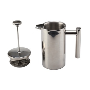 Stainless Steel Double Wall Teapot Hand Brewed Coffee Press - Product Image 5