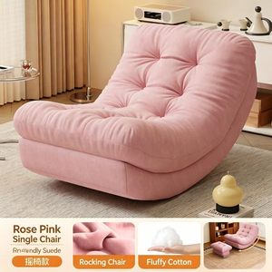 Sillón Reclinable Lazy Sofa Moon, Diseño Moderno y Simple, Tapicería de Gamuza, Sillón Individual para Balcón, Sala de Estar, Hogar, Ocio, Adultos - Product Image 2