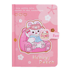 Manuel de dessin animé <span class=keywords><strong>original</strong></span> cahier mignon gros étudiant papeterie journal créatif fille coeur manuel - Product Image 1