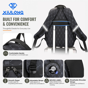 Mochila Ergonómica con Diseño Reflectante OEM, Mochila Impermeable de Gran Capacidad con Múltiples Bolsillos, Mochila Escolar para la Escuela Secundaria - Product Image 5