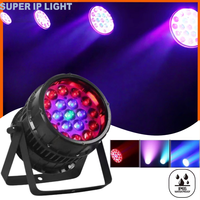 Projecteur LED Zoom Par 19x12W RGBW IP65 Étanche DMX RDM pour Scène, DJ, Mariage, Éclairage d'Ambiance