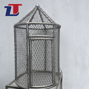 Production personnalisée en usine de filets en acier inoxydable 304, 316 et 316L pour la protection de la maison et l'utilisation du <span class=keywords><strong>zoo</strong></span> - Product Image 5