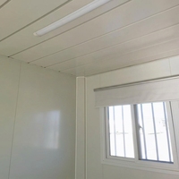 Hébergement modulaire pour travailleurs, assemblage rapide, isolation thermique, structure en acier durable, maison préfabriquée en conteneur en kit