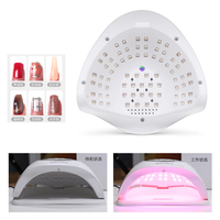 Lámpara de Uñas UV LED Profesional SUN X20 MAX de 320W de Alta Potencia, 72 LED UV, Secador de Luz UV para Hogar y Salón