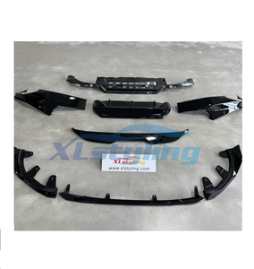 XLstyling Auto Aero Kit falda lateral labio delantero divisor difusor trasero Spoiler MP Estilo negro brillante para BMW <span class=keywords><strong>G42</strong></span> Coupe <span class=keywords><strong>240i</strong></span> MP kits - Product Image 1