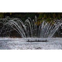 Fuente Flotante Musical Programable por PLC con Múltiples Cambios y Boquillas de Rociado para Paisajes Comerciales y Piscinas