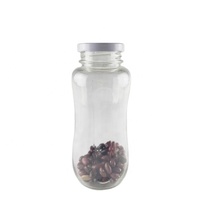 Offre Spéciale 300ml 600ml 750ml 32oz bocal recyclable de stockage de verre bocal avec couvercle en métal joint composé anneau métal bande mise en conserve