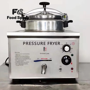 مقلاة ضغط سعة 16 لترًا لطهي الدجاج / طنجرة ضغط لطهي الدجاج البروستد / ماكينة قلي دجاج مثل ماكدونالدز - Product Image 4