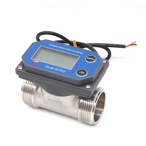Misuratore di Flusso d'Acqua DIJIANG DN50 2 Pollici a Turbina a Impulsi in Acciaio Inox con Display Grigio 60-1100LPM OEM - Product Image 5