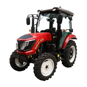 Chinese Power Steering YTO Diesel Engine 4wd Strong Adaptability Good Quality Agriculture 50hp 4x4 Tractors With AC Cabin
