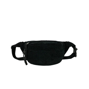 Riñonera para deportes al aire libre Retro personalizada OEM, riñonera cruzada de viaje de pana práctica, cinturón elegante para vientre de cadera - Product Image 3