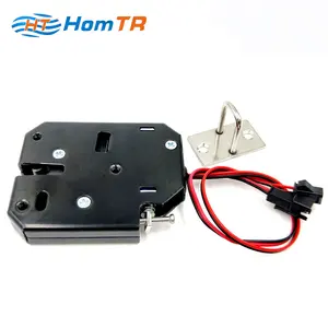 HomTR自锁锁电磁锁自动售货机电子电磁锁电子旋转闩锁