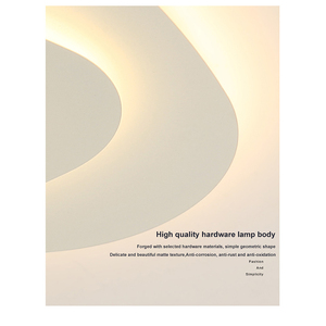 Lampada a Sospensione Moderna Bianca per Interni, Plafoniera LED Rotonda Stile Nordico a Forma di Nuvola con Controllo Interruttore AC 220V - Product Image 3