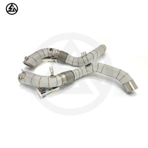 Mañana envío CSZ M5 F90 Downpipe para BMW M5 F90 S63 4,4 T Sport Downpipe con sistema de escape de protección térmica - Product Image 6