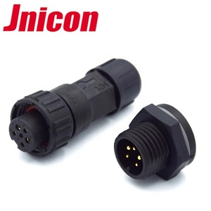 2 pin ổ cắm nhựa không thấm nước Bảng điều khiển núi tròn IP68 nối jnicon - Product Image 6
