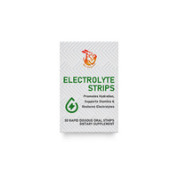 Bandes orales d'électrolytes de qualité industrielle contenant de la créatine monohydrate et de la taurine pour soutenir l'endurance – Films oraux minces d'électrolytes