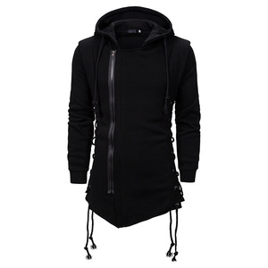 Autunno nuovi uomini felpe <span class=keywords><strong>con</strong></span> <span class=keywords><strong>cappuccio</strong></span> felpe Casual solido manica lunga <span class=keywords><strong>con</strong></span> <span class=keywords><strong>cappuccio</strong></span> da uomo Slim Fit <span class=keywords><strong>scuro</strong></span> <span class=keywords><strong>con</strong></span> <span class=keywords><strong>cappuccio</strong></span> sciolto giacca cappotti