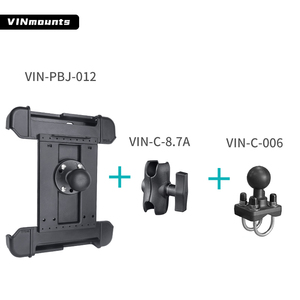 Heavy Duty Double U-bolt Base <b>Tablet</b> Holder for FZ-G2 & FZ-A3,Getac UX10 + More, Truck,Forklift - Product Image 5