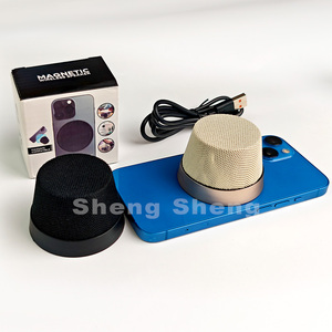 Chất Lượng Cao Không Dây Từ Điện Thoại Di Động Chủ 2 Trong <span class=keywords><strong>1</strong></span> Mini Loa Loa Bluetooth Di Động Loa - Product Image 2