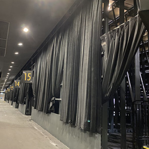 Trung Quốc nhà máy sân khấu sân khấu nền nhung vải chống cháy nhung rèm - Product Image 6