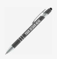 Stylo publicitaire personnalisé avec logo, triple couleur, bille et pointe tactile 2-en-1, 3 encres, pour promotion, vente en gros et en vrac