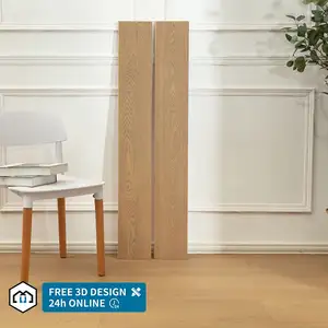 Le PVC auto-adhésif de prix bas couvre de tuiles plancher en bois machiné plancher en bois de chevrons