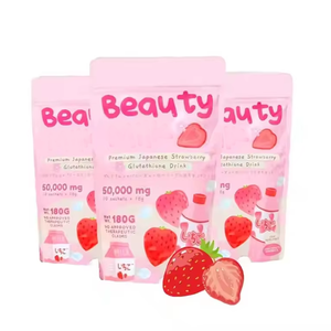 OEM Beauty Strawberry Stock susu Premium wajah <span class=keywords><strong>Melon</strong></span> susu kolagen bubuk minuman suplemen untuk dewasa kulit - Product Image 1