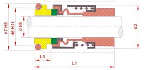 Vendita calda GLF pompa sommergibile in acciaio inox Silicone gomma FKM materiali di ricambio per CR/CHI/CRN <span class=keywords><strong>O</strong></span> anello stile - Product Image 5