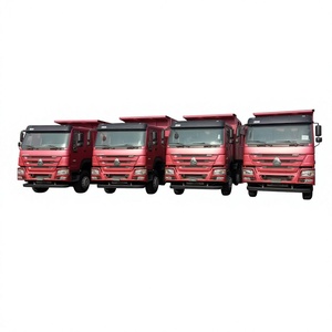 Camion benne lourd d'occasion HOWO 8*4 Weichai automatique diesel conduite à gauche 371-420 ch - Product Image 1