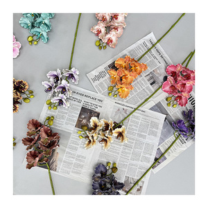 QYYM-800 nouveauté vente en gros de haute qualité fleur artificielle Phalaenopsis orchidées papillon orchidées pour la <span class=keywords><strong>d</strong></span>écoration de mariage à la maison - Product Image 3