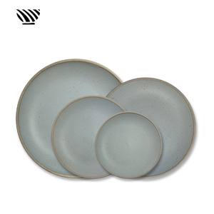 Juego de Platos de Gres Mate Multicolor, Nuevo, Ecológico, Duradero, Apto para Lavavajillas, <span class=keywords><strong>Vajilla</strong></span> para el Hogar, Cafeterías y Hoteles - Product Image 6