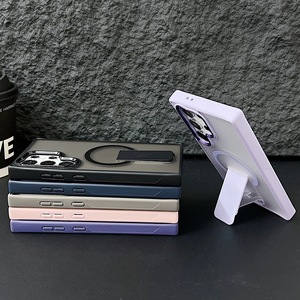 Gscase Sang Trọng Chống Sốc Bảo Vệ Bìa Với Chủ Đứng Điện Thoại Di Động Trường Hợp Đối Với <span class=keywords><strong>Samsung</strong></span> Galaxy S25 Siêu S23 S24 FE S25 Cạnh - Product Image 6