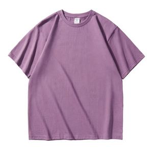 Camiseta de Hombre de Alta Calidad, 240 g/m², 100% Algodón, Talla Grande, Estampada, Bordada, Lisa, con Etiqueta Personalizada - Product Image 3