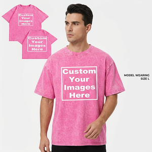 Camiseta Personalizable de Manga Corta para Hombre, Cuello Redondo, Informal, de Algodón Tejido, con Serigrafía, Secado Rápido y Ecológica - Product Image 1