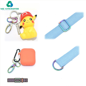 Mzhardware Chất Lượng Cao 25Mm Trượt Dây Đeo Khóa D Vòng Điều Chỉnh Cầu Vồng Xoay Móc Claw <span class=keywords><strong>Clasp</strong></span> Cho Túi Đặc Biệt Các Bộ Phận Phụ Kiện - Product Image 3