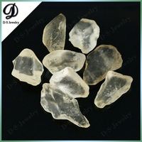 Topaze blanche naturelle super propre en gros d'usine rugueuse dans 1-10 grammes