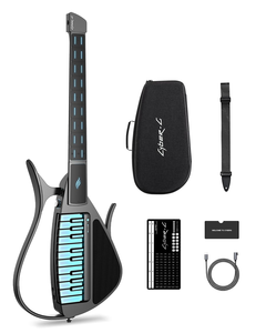 Guitare intelligente sans cordes Enya CYBER-G, guitare de voyage pliable, machine à rythmes et basse intégrées - Product Image 4