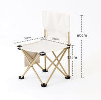 Table de camping en aluminium pliable Portable de taille moyenne avec 4 chaises pliantes