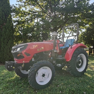 Tracteur agricole multifonctionnel extensible de 40 CV avec démarrage électrique, transmission par engrenages 4x4, moteur et boîte de vitesses fabriqués en Chine - Product Image 3
