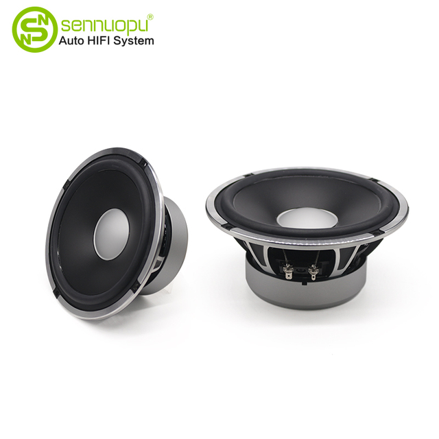 Sennuopu SK-8 Audio Car Speakers Tweeter Midrange Bass Woofer 3 Way Speaker for Cars Aluminum 12V Universal Speakers Sets CN;GUA