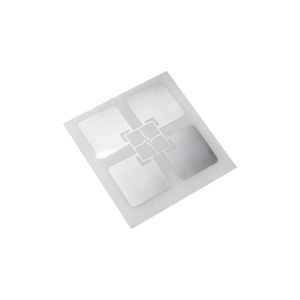 Getsmart |   2025 Mini-étiquette UHF RFID ISO durable, longue portée, imprimable, inscriptible, réutilisable, enlayeuse humide 71x71mm pour carte de membre - Product Image 1