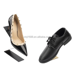 Bán Sỉ Giá Trưng Bày Gương Chải Bằng Thép Không Gỉ Theo Yêu Cầu Giá Trưng Bày Cửa Hàng Giày Nữ Giá Đỡ Giày - Product Image 2