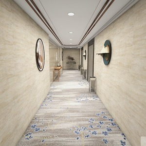 Tapis en laine et nylon Akmin Tech - Tapis de salle de réunion commerciale tissé à la machine, antistatique, antidérapant, résistant à l'usure, sur mesure - Product Image 3