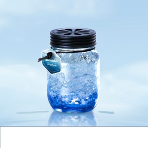 Perfume en Gel Carmate Ocean Flavor en Botella de Vidrio, Aroma Duradero, Desodorante con Fragancia Natural, 130 ml, Diseño Brisa Marina, 3 Años - Product Image 6