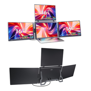Distribubion 2026 Nuevo Monitor Cuádruple con 3 Pantallas, Monitor Portátil de 16 Pulgadas Compatible con Wins/Mac (M1 M2 M3 M4 M5) - Product Image 6