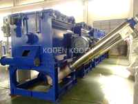 Machine de déshydratation plastique chaude et froide, sécheuse centrifuge pour le recyclage des flocons de bouteilles PET